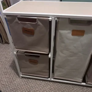 Freestanding 4 basket laundry system - Image 4