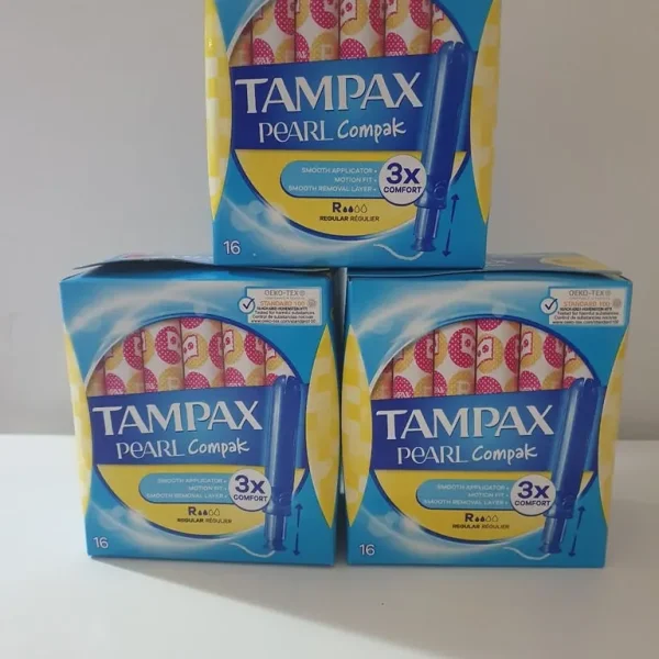 Tampax tampons x3