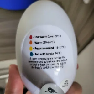 Tommee Tippee Gro Egg Room Thermometer with Night Light - Image 3