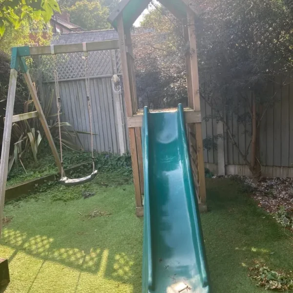 Swing and slide set