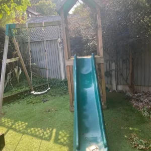 Swing and slide set