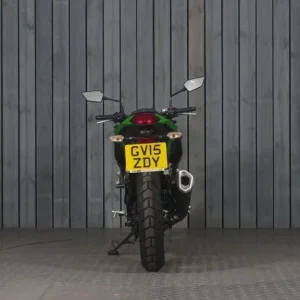 2015 Kawasaki Z300 ABS Green Motorbike - Image 8