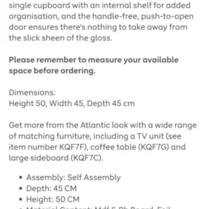 High gloss cube unit - Image 2