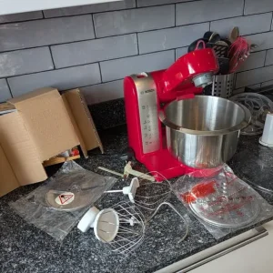 Red Bosch food processor - Image 2
