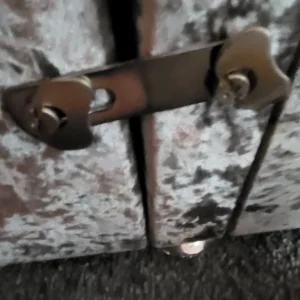 King size crushed velvet bed and mattress