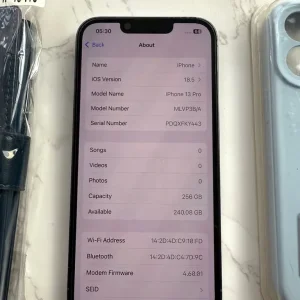 iPhone 13 Pro 256GB Sierra Blue Unlocked - Image 3