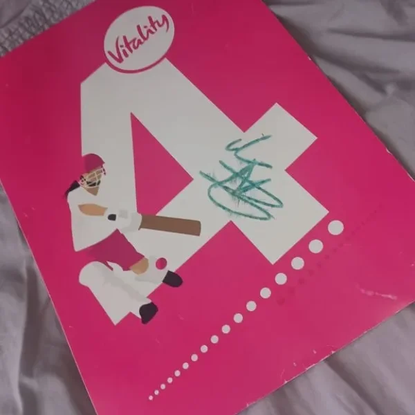 Naseem Shah cricket signature