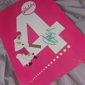 Naseem Shah cricket signature