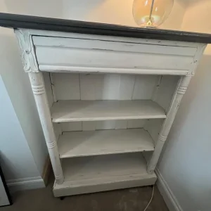 Wooden Shabby Chic Shelf Unit - Image 3