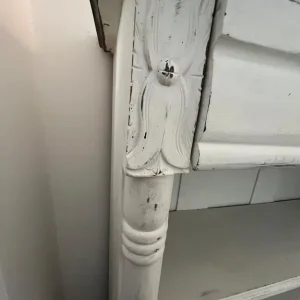 Wooden Shabby Chic Shelf Unit - Image 7