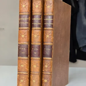 Complete 1817 Regency History of Scotland by William Robertson – Vol. I–III