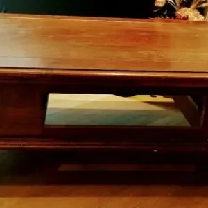 Solid mahogany coffee table - Image 5