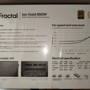 Fractal Ion Gold 850W ATX Power Supply - Image 2