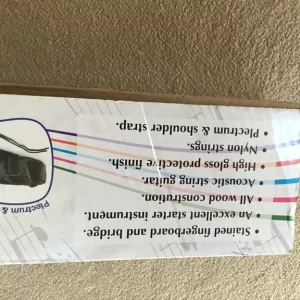 Child’s guitar by Academy - Image 5