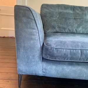 Velvet Chaise Sofa – Barker and Stonehouse Gramercy - Image 4