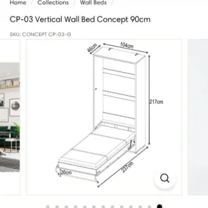 2 Vertical Wall Beds - Image 7