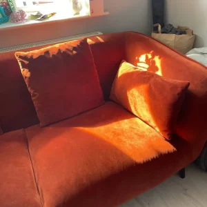 Barker and Stonehouse Purcell burnt orange sofa - Image 2