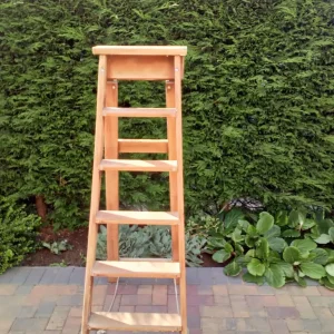 Vintage Wooden Step Ladder - Image 5