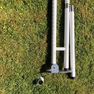 Grab bar for toilet with adjustable leg - Image 2