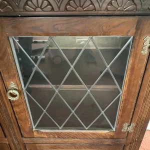 Dark wood cabinet - Image 2