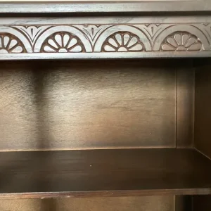 Dark wood cabinet - Image 4