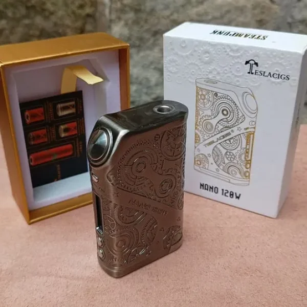 Teslacigs Steampunk Nano 120W Box Mod