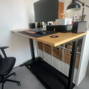 Fully Jarvis Natural Oak Standing Desk 152.4 x 68.5 cm - Image 2