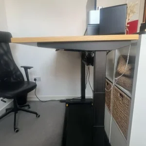 Fully Jarvis Natural Oak Standing Desk 152.4 x 68.5 cm - Image 3