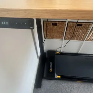 Fully Jarvis Natural Oak Standing Desk 152.4 x 68.5 cm - Image 4