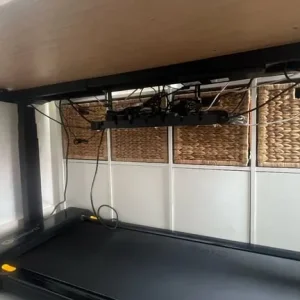 Fully Jarvis Natural Oak Standing Desk 152.4 x 68.5 cm - Image 5