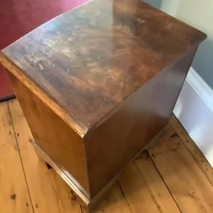 Solid Wood Dark Brown Small Chest of Drawers - Image 3