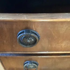Solid Wood Dark Brown Small Chest of Drawers - Image 4