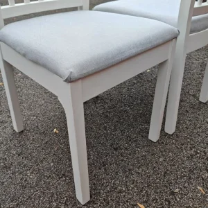 2 IKEA Ekedalen White Chairs - Image 7