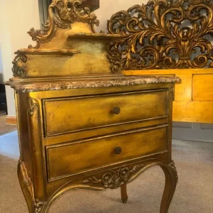 Rococo style bedroom suite - Image 7