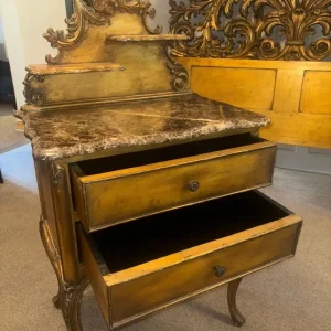 Rococo style bedroom suite - Image 8