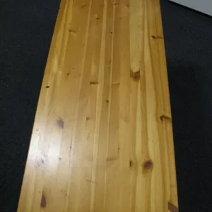 Wooden table with wheels - Image 4