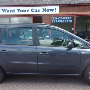 2008 Vauxhall Zafira 1.6 Exclusiv Euro 4 5dr MPV Petrol Manual
