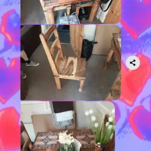 Jali dining table and chairs - Image 2