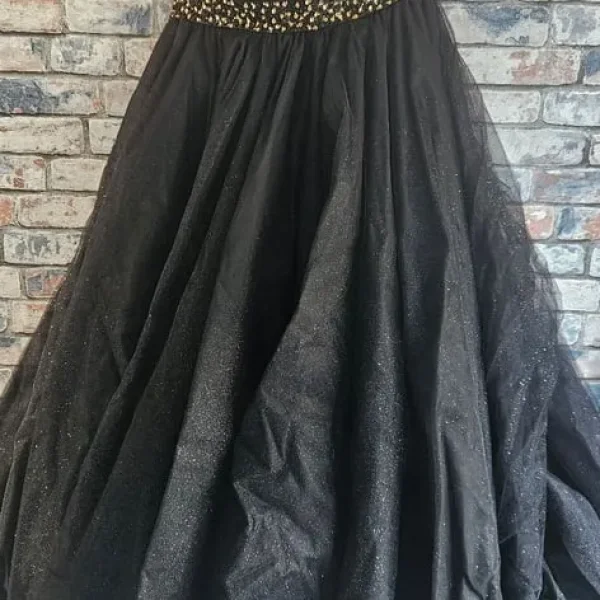 Black wedding dress