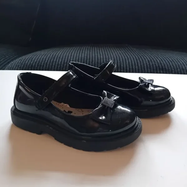Girls black shoes size 12