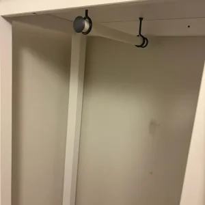 IKEA clothes rail and storage box unit - Image 2