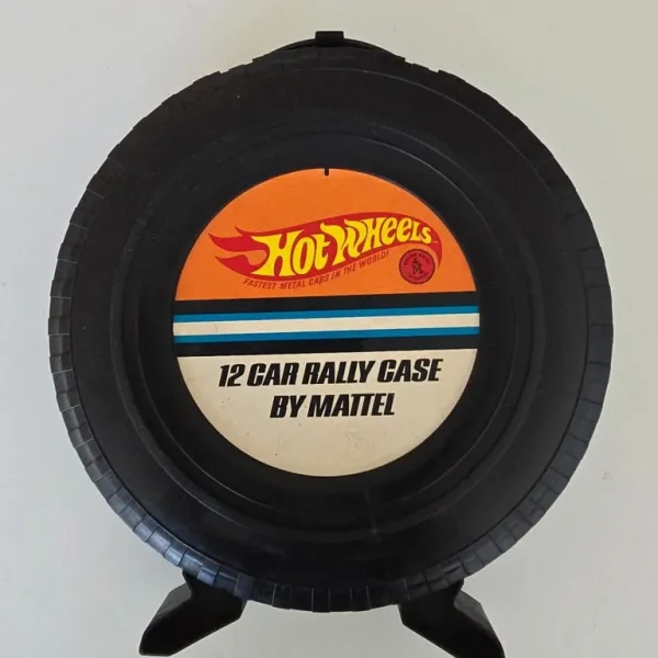 1967 Vintage Hotwheels 12 Cars Rally Case by Mattel