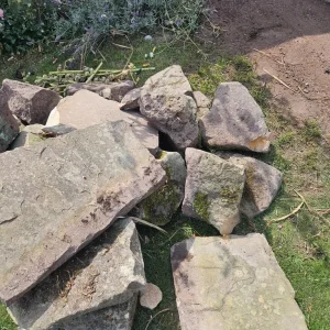 Free selection of york & sand stone rocks - Image 2