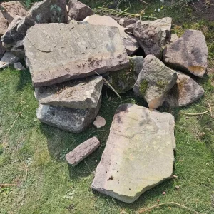 Free selection of york & sand stone rocks - Image 3