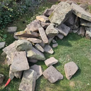 Free selection of york & sand stone rocks - Image 6
