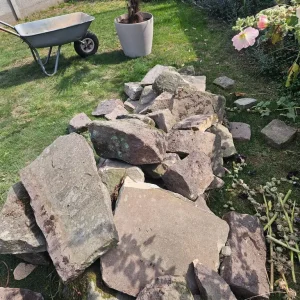 Free selection of york & sand stone rocks