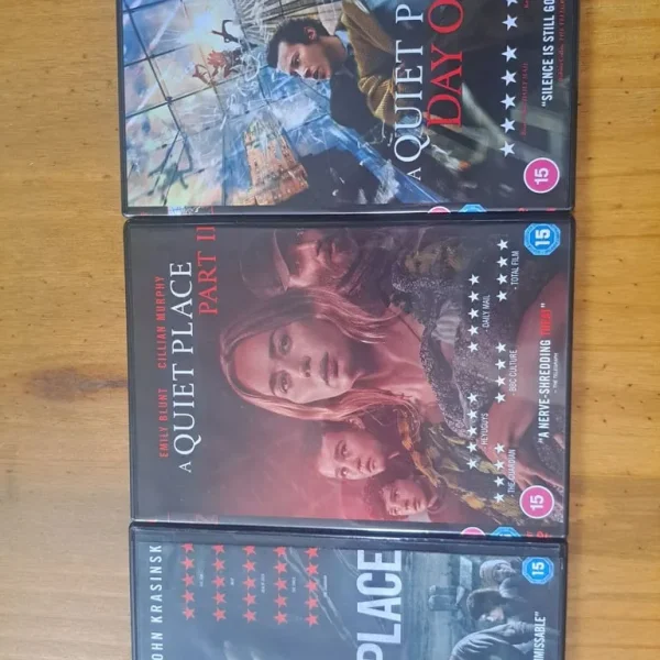 A Quiet Place 3 Dvd Bundle