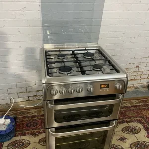HotPoint Stainless Steel 60CM Gas Cooker With Oven and Grill - Image 6