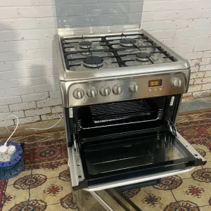 HotPoint Stainless Steel 60CM Gas Cooker With Oven and Grill - Image 8
