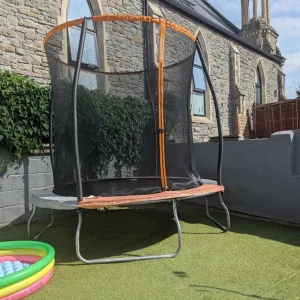 Very good and clean large trampoline